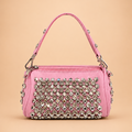 Pink Crystal Embellished Shoulder Bag ✨💗