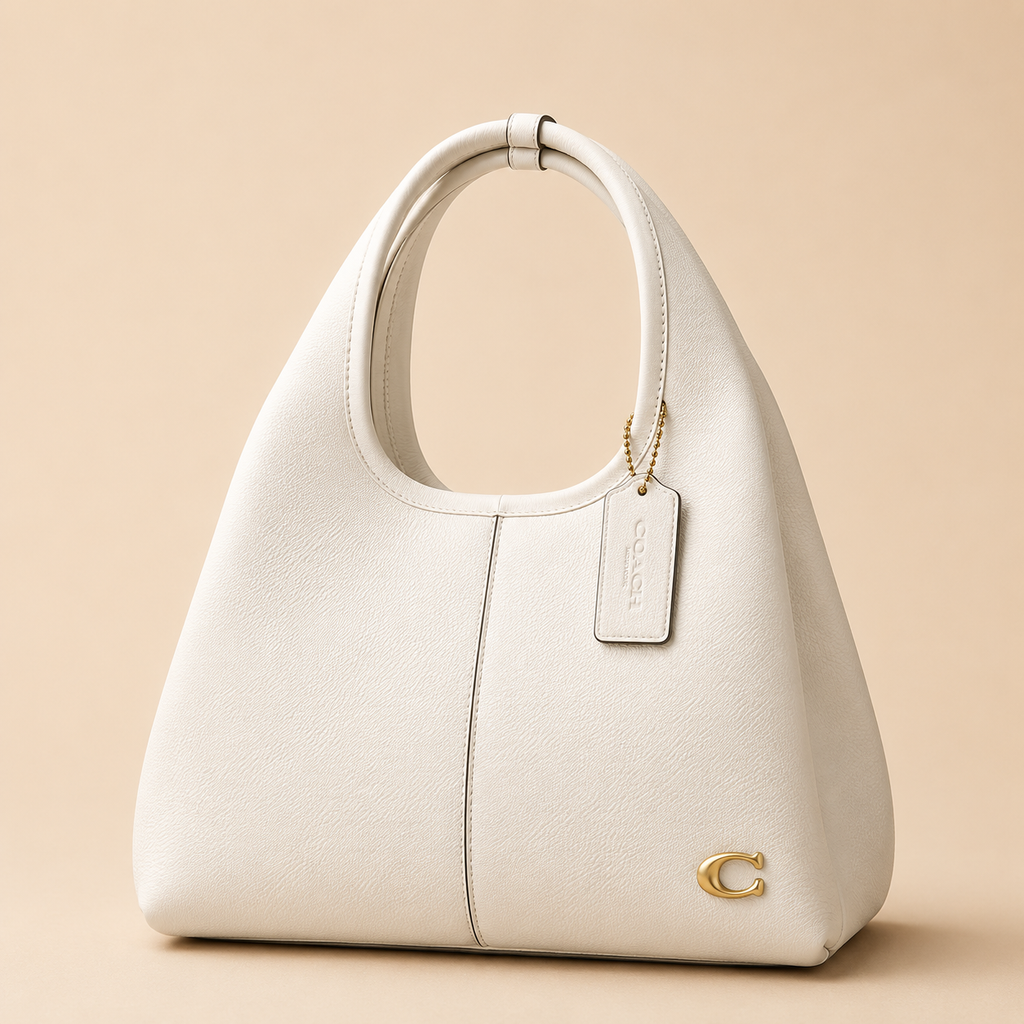 Coach Lana 23 Tote Bag — Chalk White