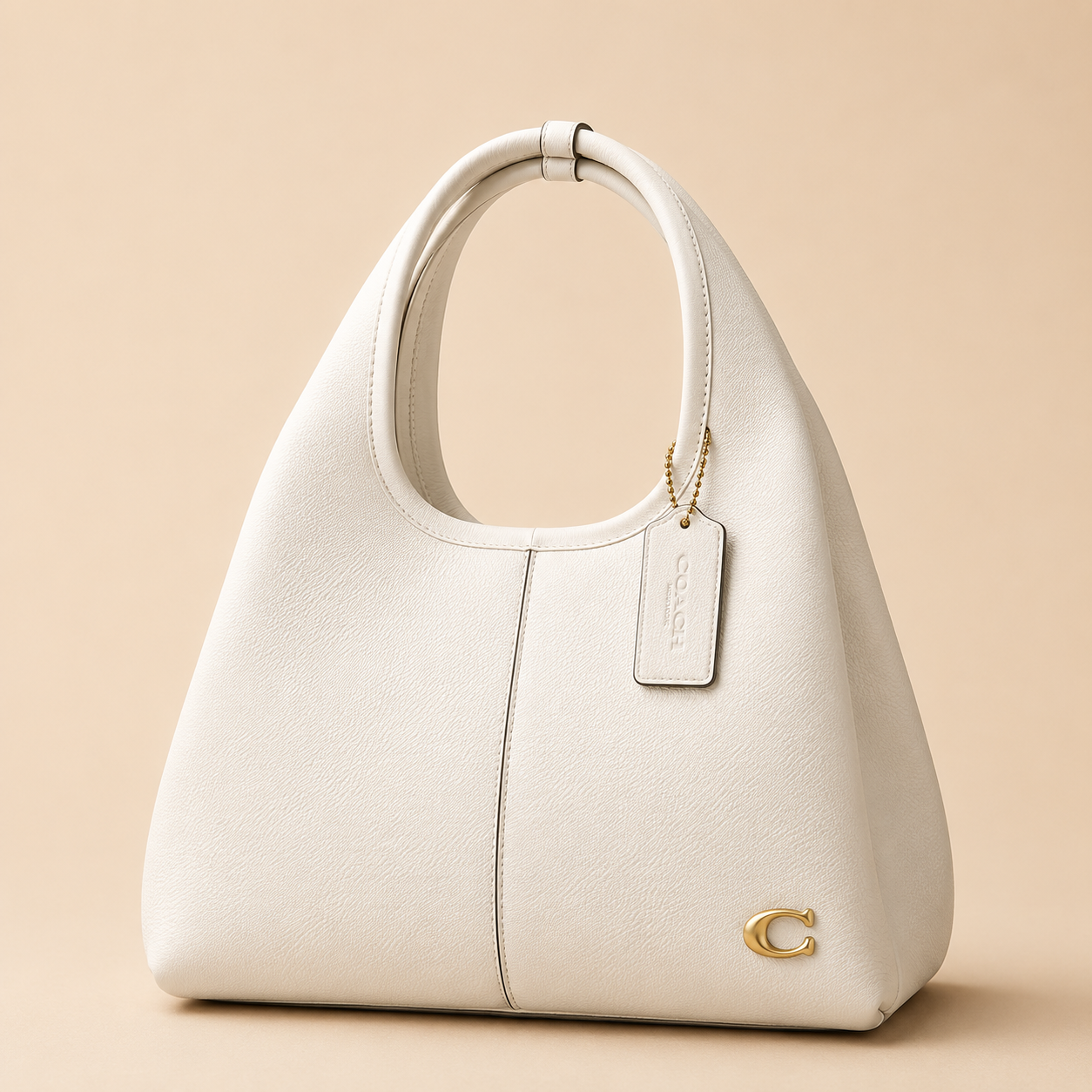 Coach Lana 23 Tote Bag — Chalk White