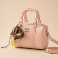 Miu Miu Arcadie Bowling Bag — Blush Pink