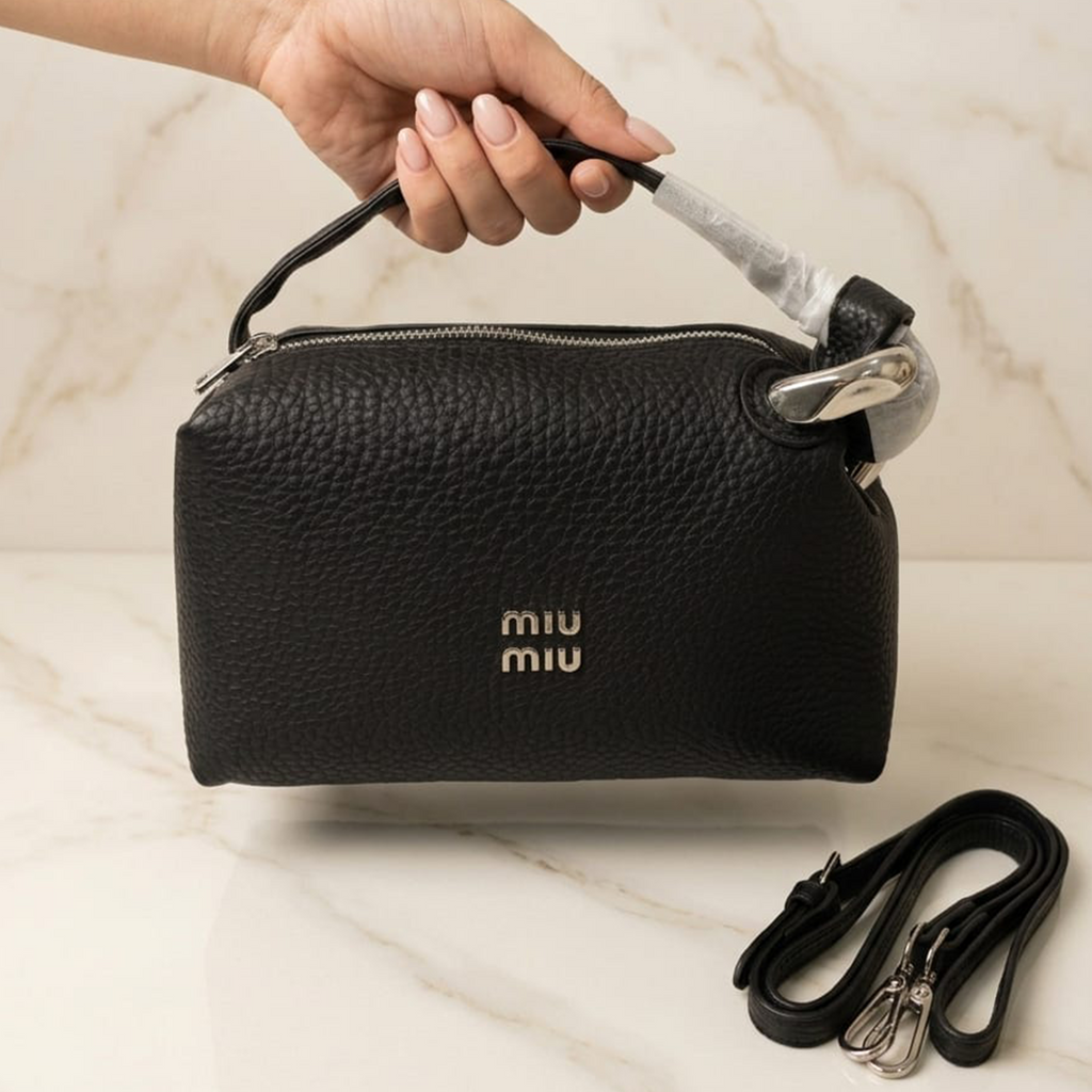Miu Miu Madras Leather Mini Bag
