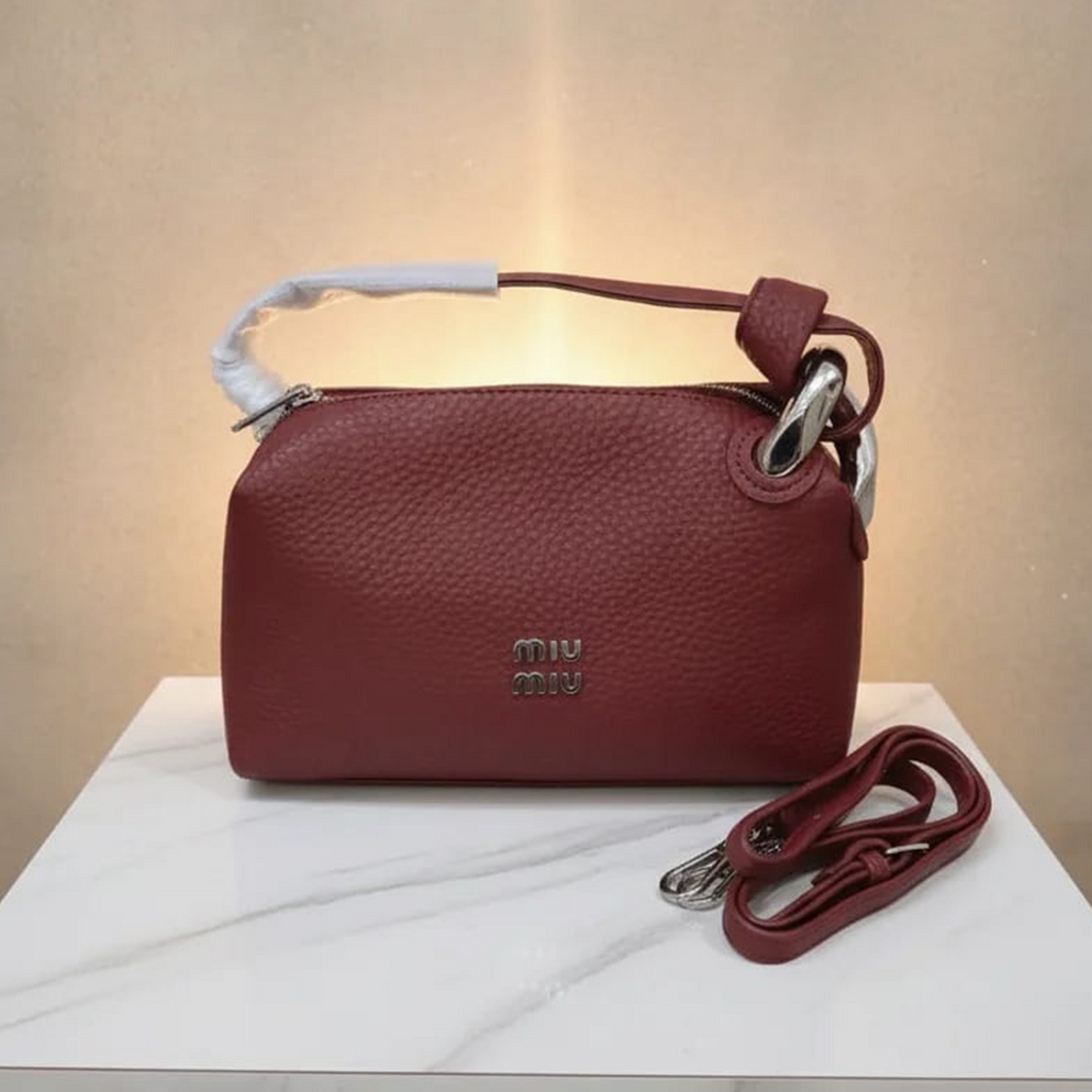 Miu Miu Madras Leather Mini Bag
