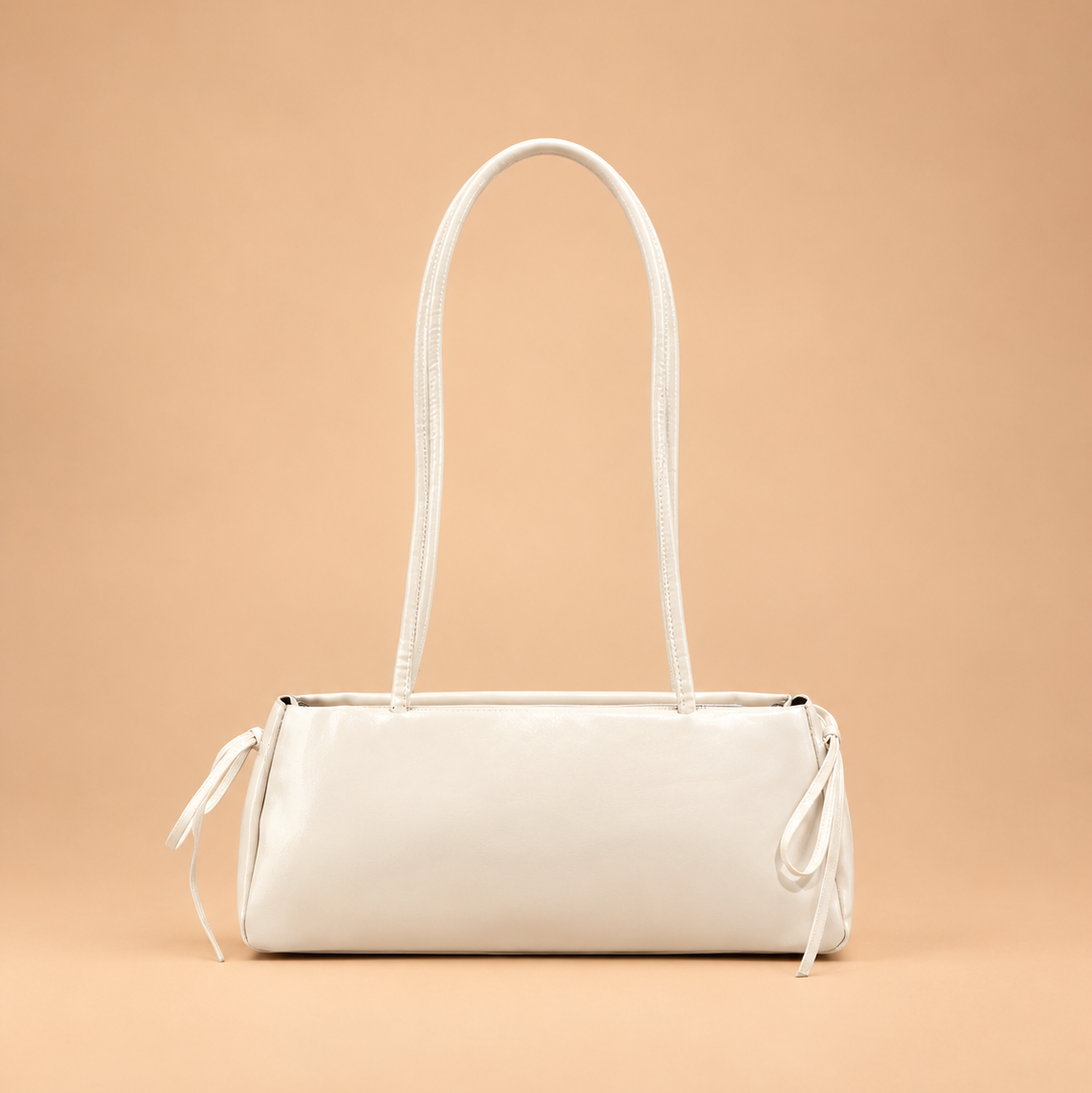 Ivory Minimalist Shoulder Handbag